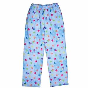 iScream Playful Hearts Plush, Silky Pants, Size 4-6 XS NWT